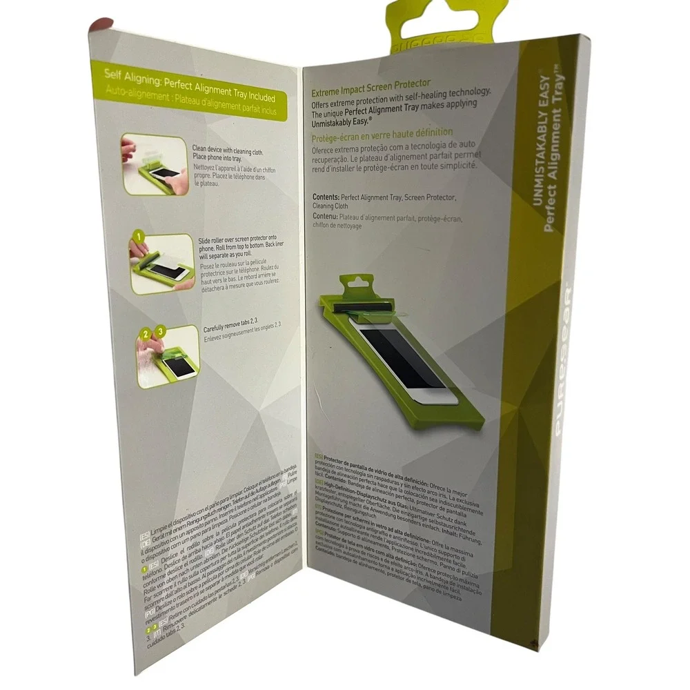 PureGear Extreme Impact Screen Protector Self‎ Healing Scratch Protection